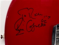 Elvis Costello Signed Fender Electric Guitar in Shadowbox Display (Beckett Authentic)
