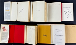 1970's Signed Book Collection (17) Incl. First Editions with Saul Bellow, David Niven, Joseph Heller and Others (Beckett Authentic)