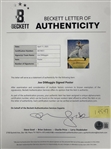 Joe DiMaggio Signed Yankee Legends LE Lithograph (507/1941) in Framed Display 