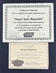 Brooks Robinson Signed 1993 <em>Legends Sports Memorabilia</em> Magazine (Beckett Authentic)