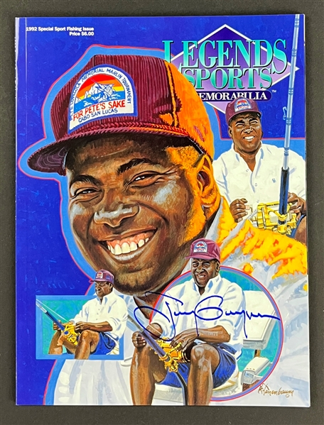 Tony Gwynn Signed 1992 <em>Legends Sports Memorabilia</em> Magazine (Beckett Authentic)