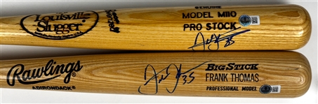Frank Thomas Signed Bats (2) (Beckett Authentic)