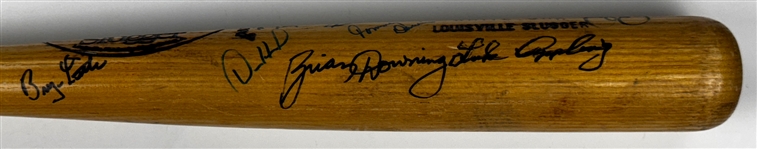 Chicago White Sox Greats Signed Bat (14 Signatures) Incl. Luke Appling, Early Wynn and Others (Beckett Authentic)