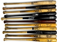 Chicago White Sox Game Used Bat Collection (31) Inlc. Many Signed Bats (Beckett Authentic)