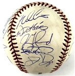 2005 Chicago White Sox World Series Champions Team Signed Baseball (20 signatures) (Beckett Authentic)