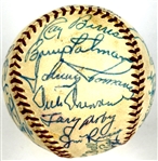 1959 Chicago White Sox AL Champions Team Signed Baseball (26 signatures) (Beckett Authentic)