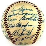 1959 Chicago White Sox AL Champions Team Signed Baseball (26 signatures) (Beckett Authentic)