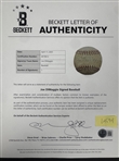 Joe DiMaggio Vintage Single Signed Baseball (Beckett Authentic) 