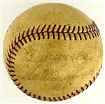 1960 Ted Williams Single Signed Baseball from His Final Season! (Beckett Authentic) 