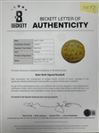 1947 Babe Ruth Single Signed Baseball (Beckett Authentic)