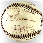 NFL Quarterbacks Signed Baseball Inc. Johnny Unitas, Dan Marino and Others (Beckett Authentic)