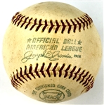 1960's Ted Williams Single Signed Baseball (OAL Cronin) (Beckett Authentic)