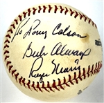 Roger Maris Signed “Babe Ruth League Baseball (Beckett Authentic)