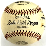 Roger Maris Signed “Babe Ruth League Baseball (Beckett Authentic)