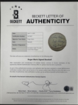 Roger Maris Signed “Babe Ruth League Baseball (Beckett Authentic)