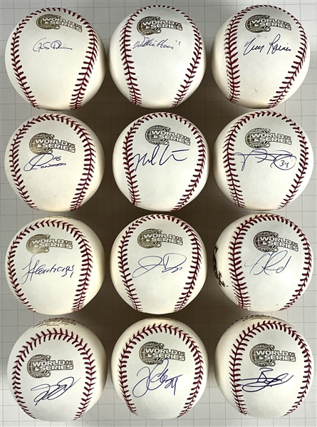 Official 2005 World Series Baseballs Single Signed by White Sox Players and Staff (34 Different Balls!) (Beckett Authentic)