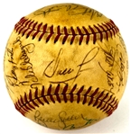 1981 National League All-Star Game Team Signed Baseball Incl. Nolan Ryan, Steve Carlton and Tom Seaver (27 Signatures) (Beckett Authentic)