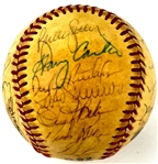 1981 National League All-Star Game Team Signed Baseball Incl. Nolan Ryan, Steve Carlton and Tom Seaver (27 Signatures) (Beckett Authentic)