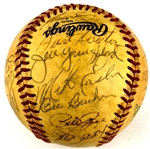 1981 National League All-Star Game Team Signed Baseball Incl. Nolan Ryan, Steve Carlton and Tom Seaver (27 Signatures) (Beckett Authentic)