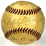 1947 St. Louis Cardinals Team Signed Baseball (23 Signatures) Incl. Stan Musial and Enos Slaughter (Beckett Authentic)