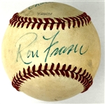 Ron Fraser Single Signed Baseball – Univ. of Miami Hall of Fame Baseball Head Coach (Beckett Authentic)