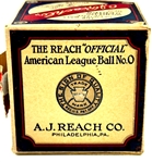 1932-33 A.J. Reach Official American League Baseball Box