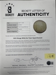 1935 Chicago White Sox Team Signed Baseball (23 Signatures) Incl. Luke Appling, Ted Simmons and Ted Lyons (Beckett Authentic)