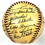 1938 Chicago White Sox Team Signed Baseball (27 Signatures) (Beckett Authentic)