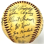 1938 Chicago White Sox Team Signed Baseball (27 Signatures) (Beckett Authentic)