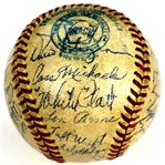 1946 Chicago White Sox Team Signed Baseball Incl. Ted Lyons and Luke Appling (28 Signatures) (Beckett Authentic)
