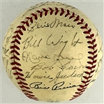 1950 Chicago White Sox Team Signed Baseball Incl. Nellie Fox (26 Signatures) (Beckett Authentic)
