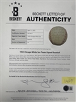 1950 Chicago White Sox Team Signed Baseball Incl. Nellie Fox (26 Signatures) (Beckett Authentic)