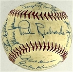 1952 Chicago White Sox Team Signed Baseball (25 Signatures) (Beckett Authentic)