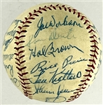 1952 Chicago White Sox Team Signed Baseball (25 Signatures) (Beckett Authentic)