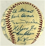 1952 Chicago White Sox Team Signed Baseball (25 Signatures) (Beckett Authentic)
