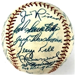 1954 Chicago White Sox Team Signed Baseball (28 Signatures) (Beckett Authentic)