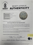 1954 Chicago White Sox Team Signed Baseball (28 Signatures) (Beckett Authentic)