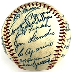 1957 Chicago White Sox Team Signed Baseball (25 Signatures) (Beckett Authentic)