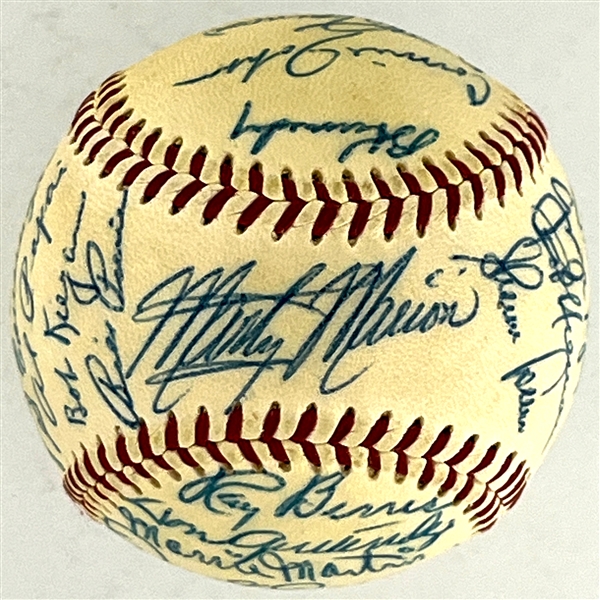 1955 Chicago White Sox Team Signed Baseball (30 Signatures) (Beckett Authentic)