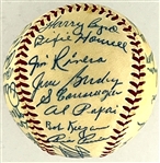 1955 Chicago White Sox Team Signed Baseball (30 Signatures) (Beckett Authentic)