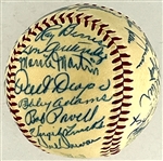 1955 Chicago White Sox Team Signed Baseball (30 Signatures) (Beckett Authentic)