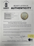 1955 Chicago White Sox Team Signed Baseball (30 Signatures) (Beckett Authentic)