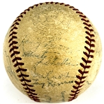 1939 Chicago White Sox Team Signed Baseball (23 Signatures) (Beckett Authentic)