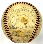 1939 Chicago White Sox Team Signed Baseball (23 Signatures) (Beckett Authentic)
