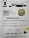 1962 Chicago White Sox Team Signed Baseball (30 Signatures) (Beckett Authentic)