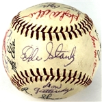 1966 Chicago White Sox Team Signed Baseball (28 Signatures) (Beckett Authentic)