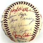 1966 Chicago White Sox Team Signed Baseball (28 Signatures) (Beckett Authentic)