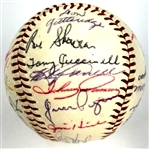 1966 Chicago White Sox Team Signed Baseball (28 Signatures) (Beckett Authentic)