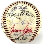 1966 Chicago White Sox Team Signed Baseball (28 Signatures) (Beckett Authentic)
