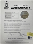 1966 Chicago White Sox Team Signed Baseball (28 Signatures) (Beckett Authentic)